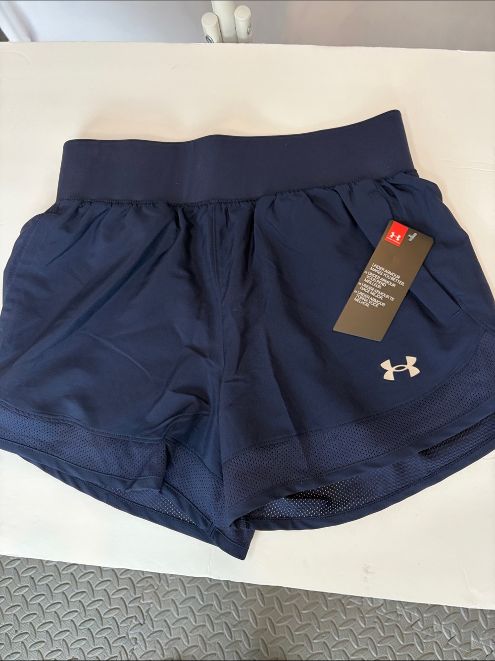 Under Armour Women’s Navy Athletic Performance Shorts